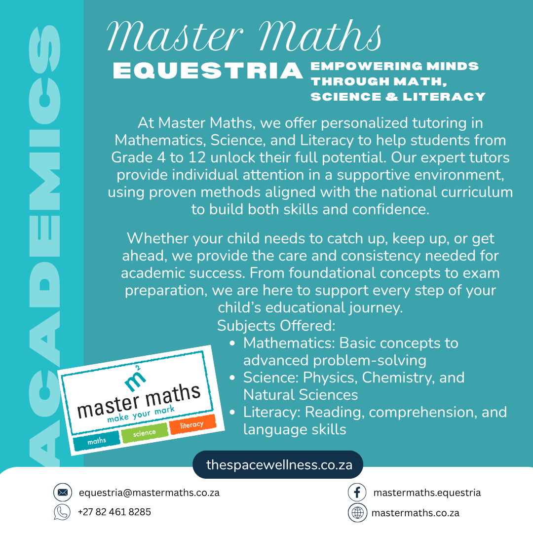 Master Math Alberton Master Maths - The Space in the willows